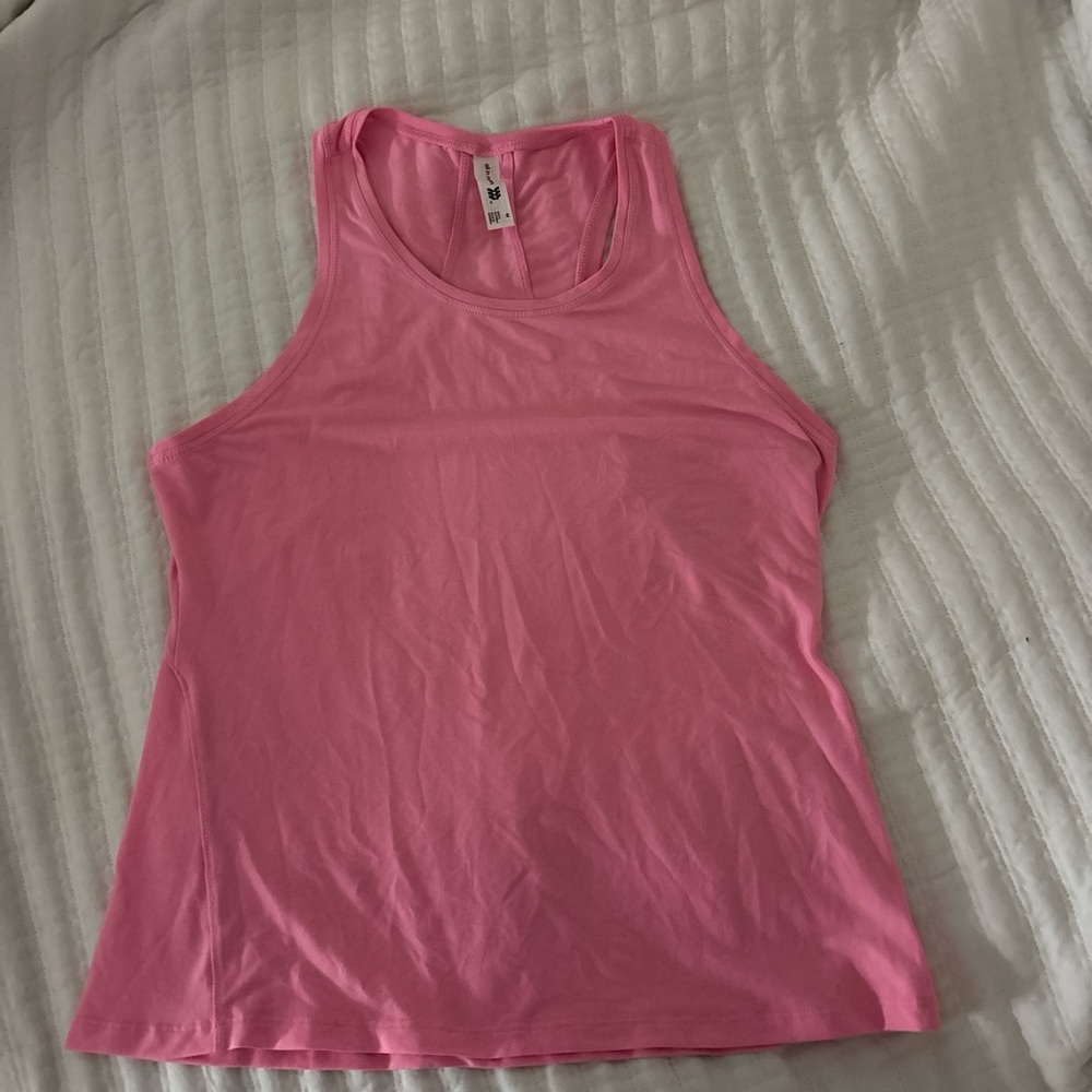 All in Motion Pink Sleeveless Top
